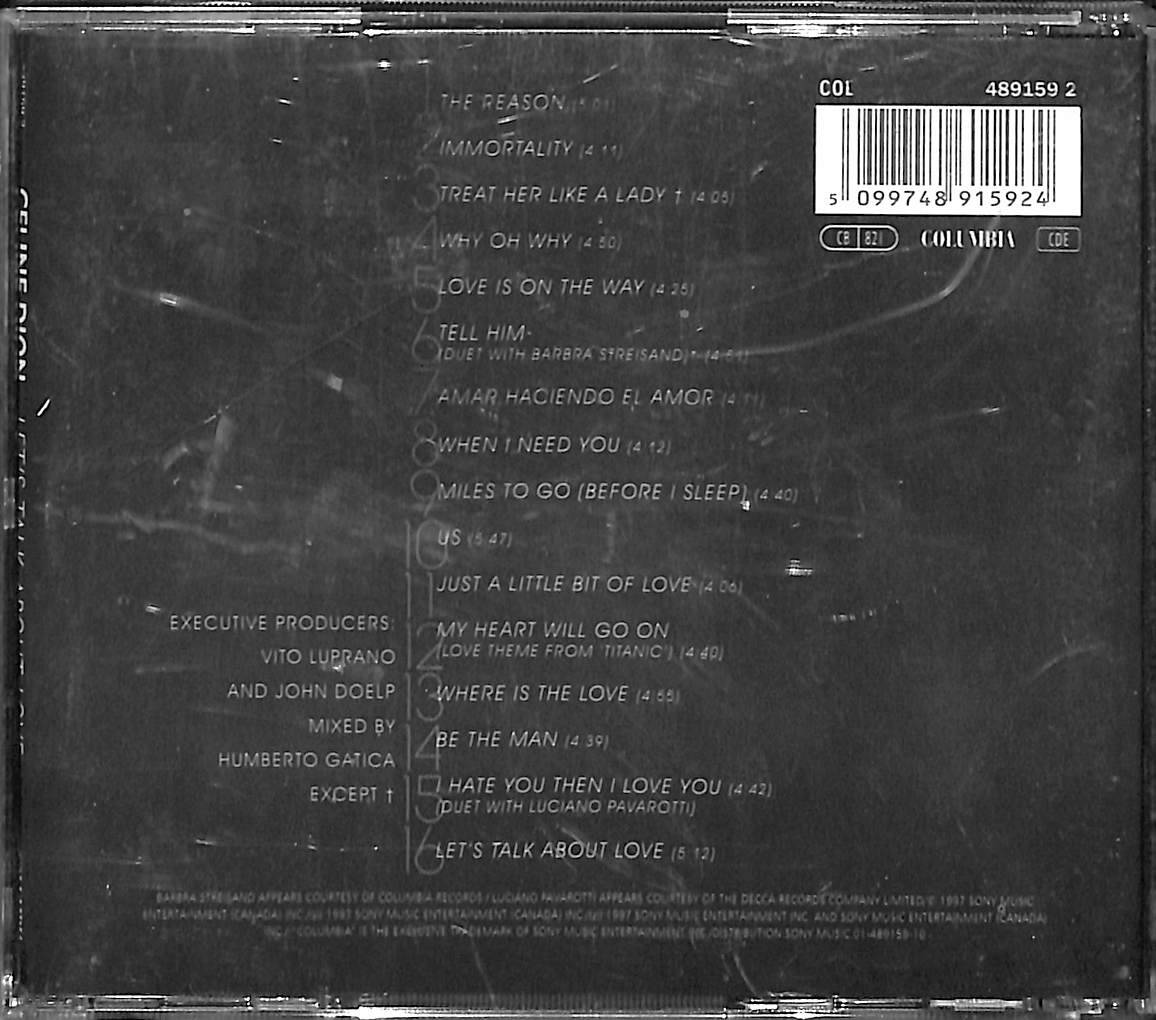 Celine Dion - Let's Talk About Love CD (İkinci El) CD4092 - 2