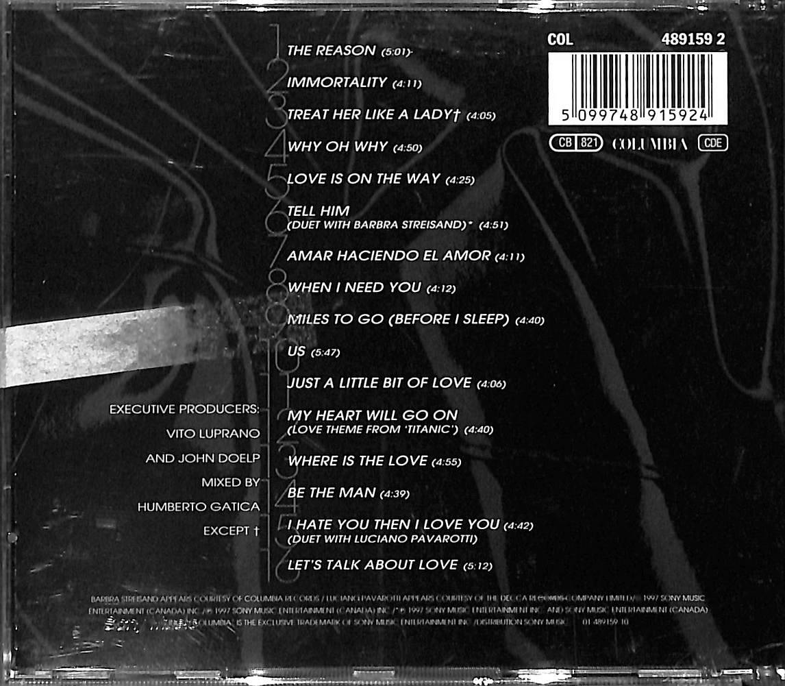 Celine Dion - Let's Talk About Love CD (İkinci El) CD4156 - 2