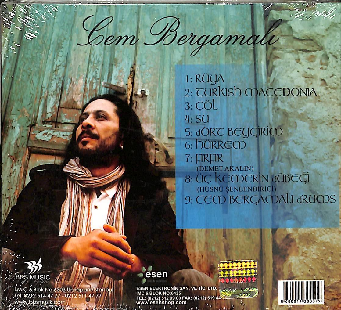 Cem Bergamalı - Rüya CD (Sıfır) CD4189 - 2