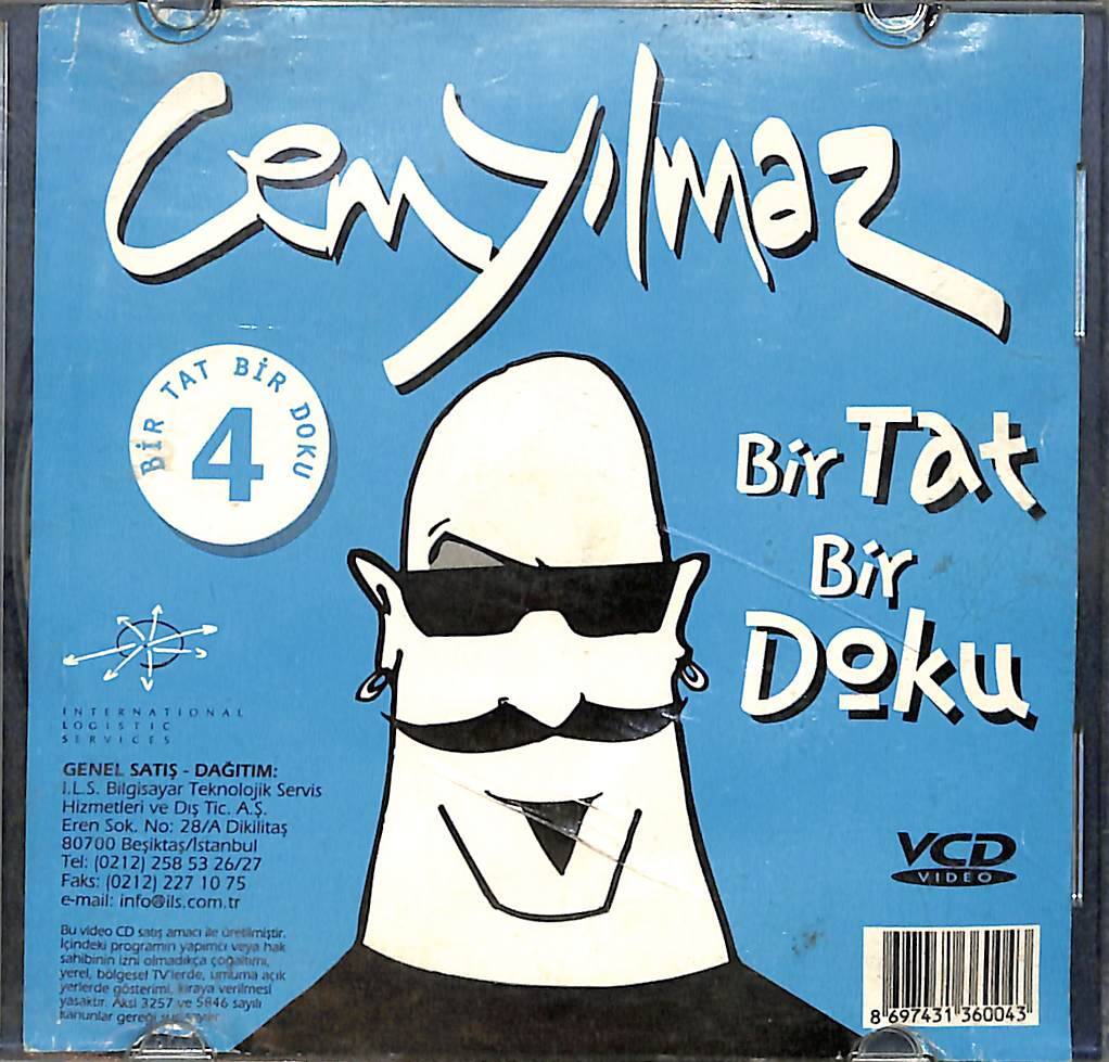 Cem Yılmaz Bir Tat Bir Doku 4.Bölüm Orjinal VCD Film VCD28819 - 1