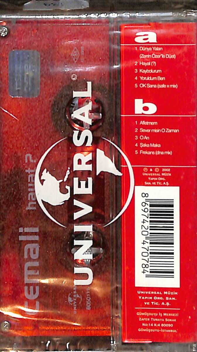 Cemali - Hayat Kaset (Sıfır) KST28513 - 2