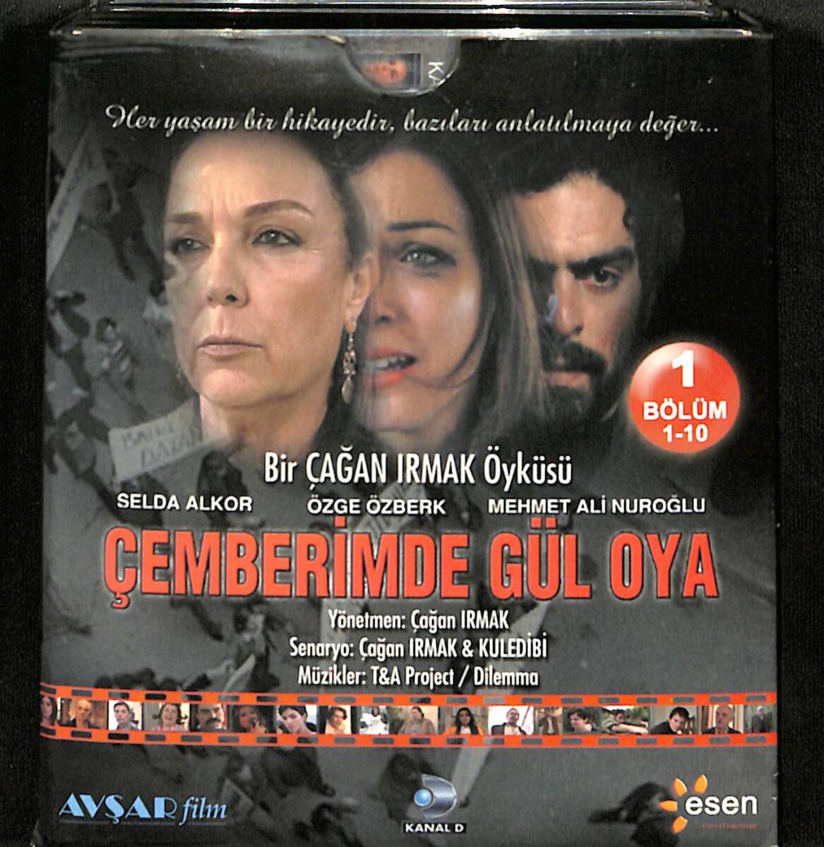 Çemberimde Gül Oya Bölüm 1-10 VCD Film (İkinci El) VCD27032 - 1