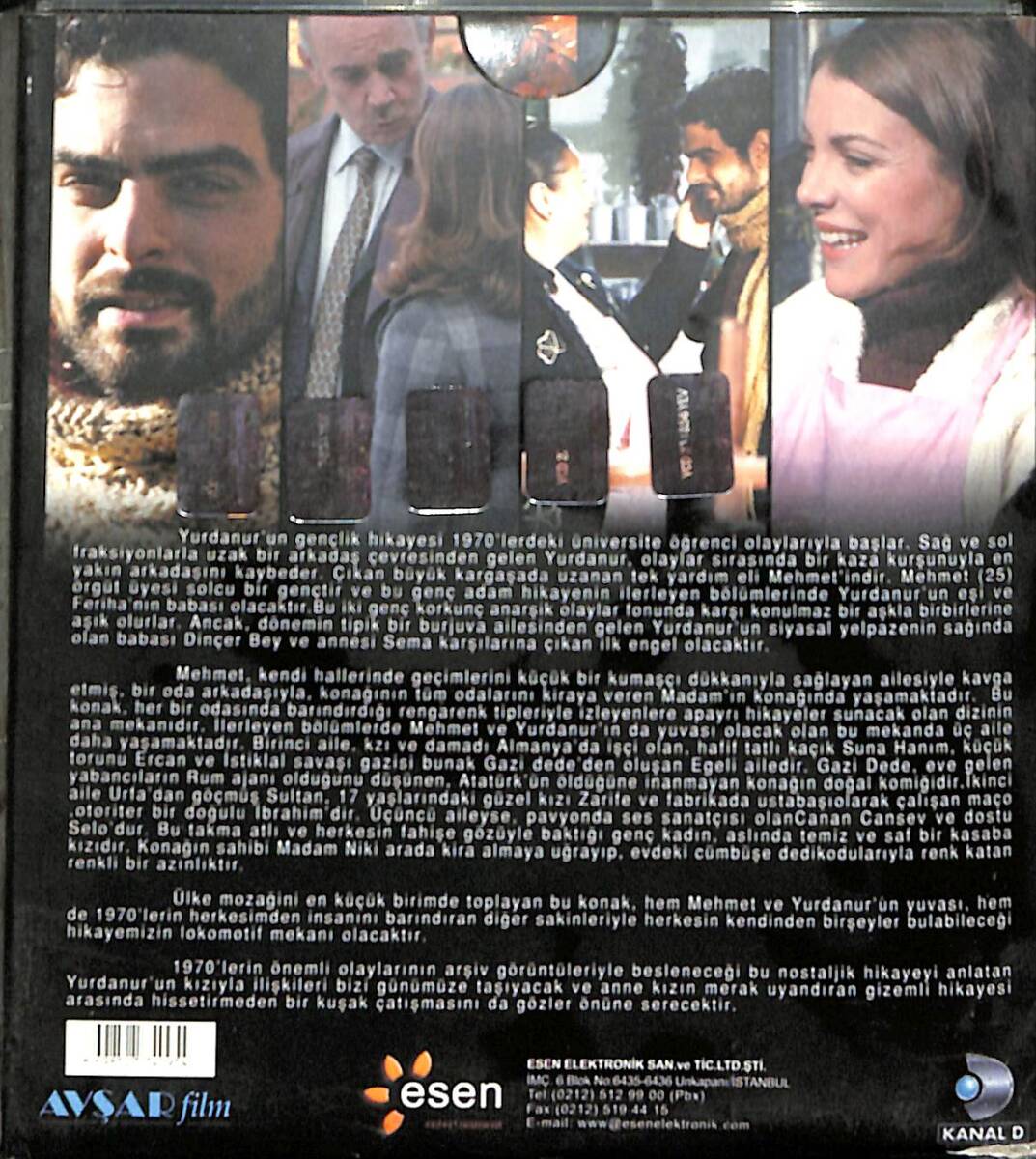 Çemberimde Gül Oya Bölüm 1-10 VCD Film (İkinci El) VCD27032 - 2