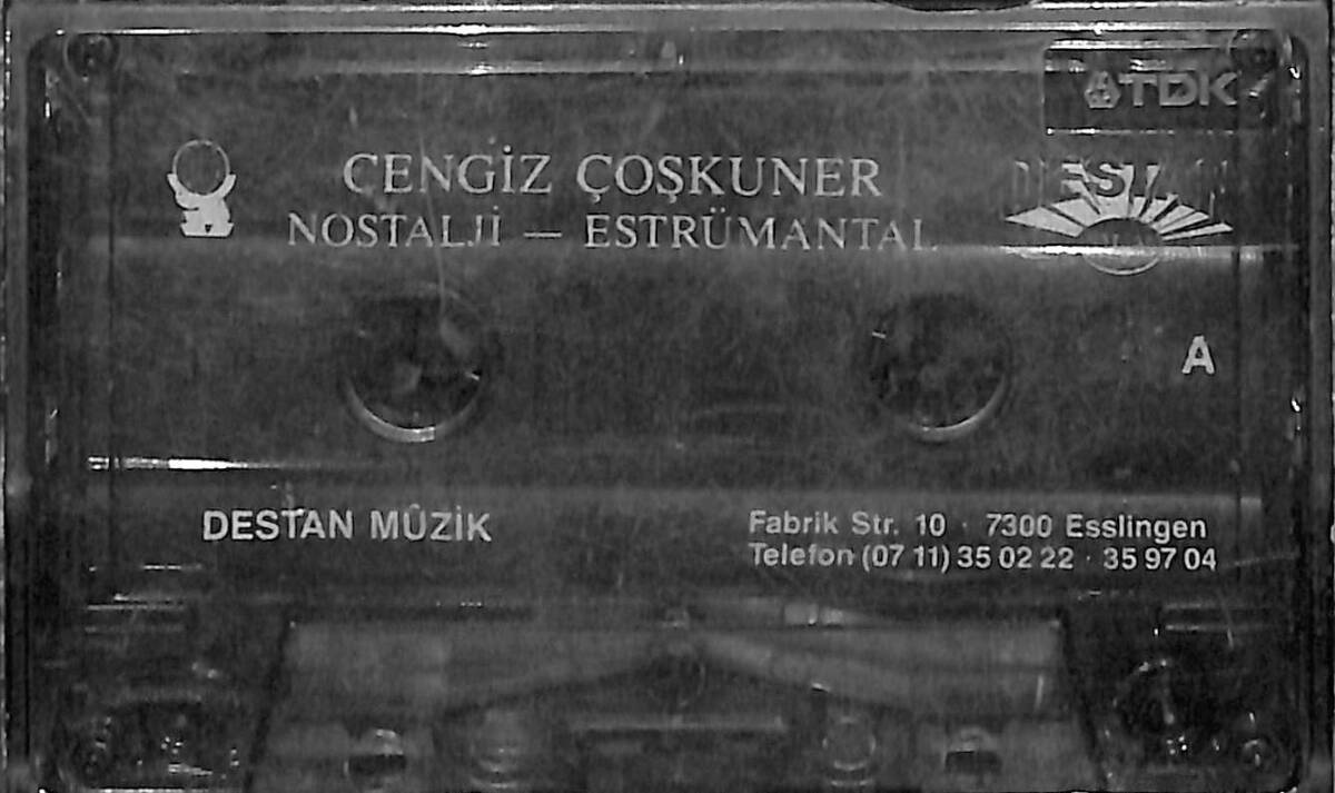 Cengiz Coşkuner - Nostalji - Estrümantal Kaset (İkinci El) KST27951 - 2