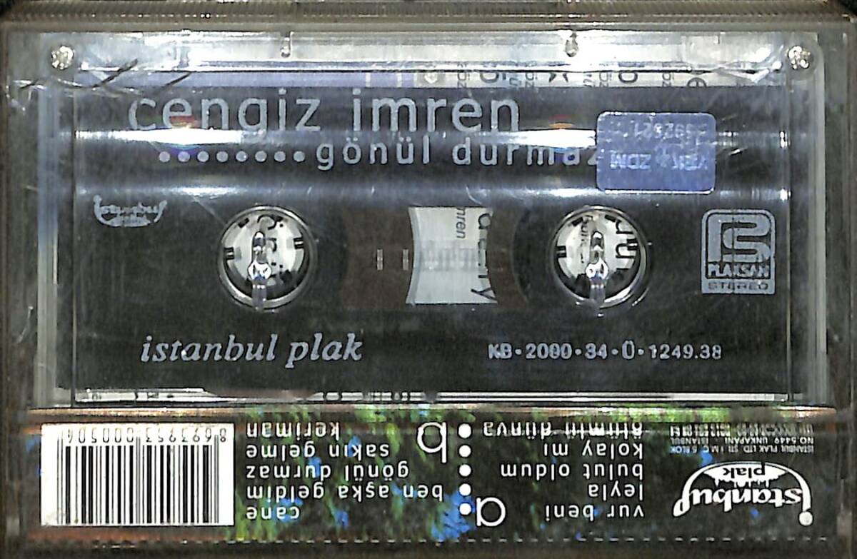 Cengiz İmren - Gönül Durmaz Kaset (İkinci El) KST29265 - 2