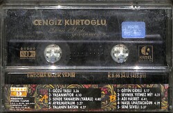 Cengiz Kurtoğlu - Gözü Yaşlı / Yaşanmıyor 1999 Türkiye Basım Kaset (İkinci El) KST27945 - 2