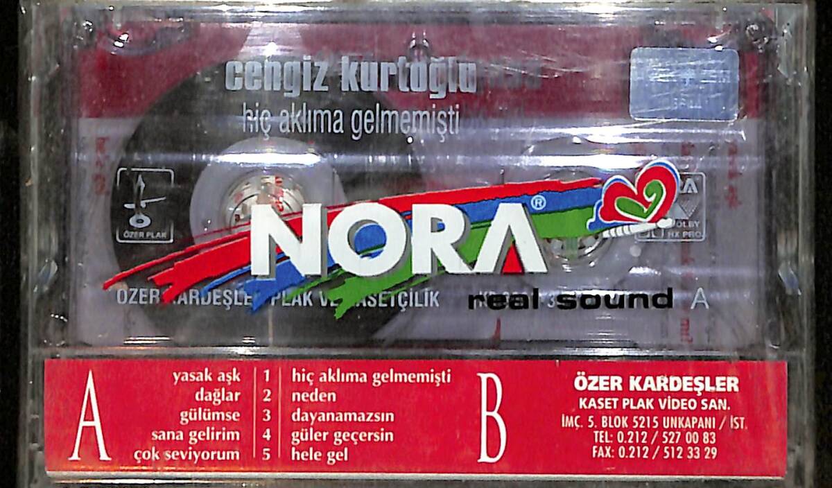 Cengiz Kurtoğlu - Hiç Aklıma Gelmemişti Kaset (Sıfır Kaset) KST29312 - 2