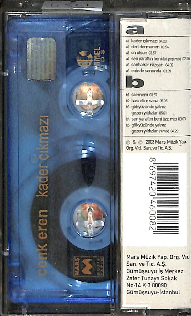 Cenk Eren - Kader Çıkmazı Kaset (İkinci El) KST28431 - 2