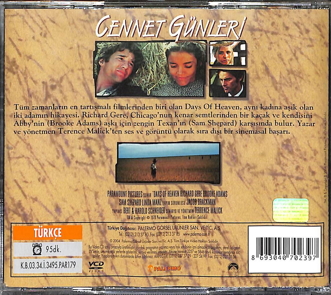 Cennet Günleri VCD Film (İkinci El - 10/9) VCD26633 - 2