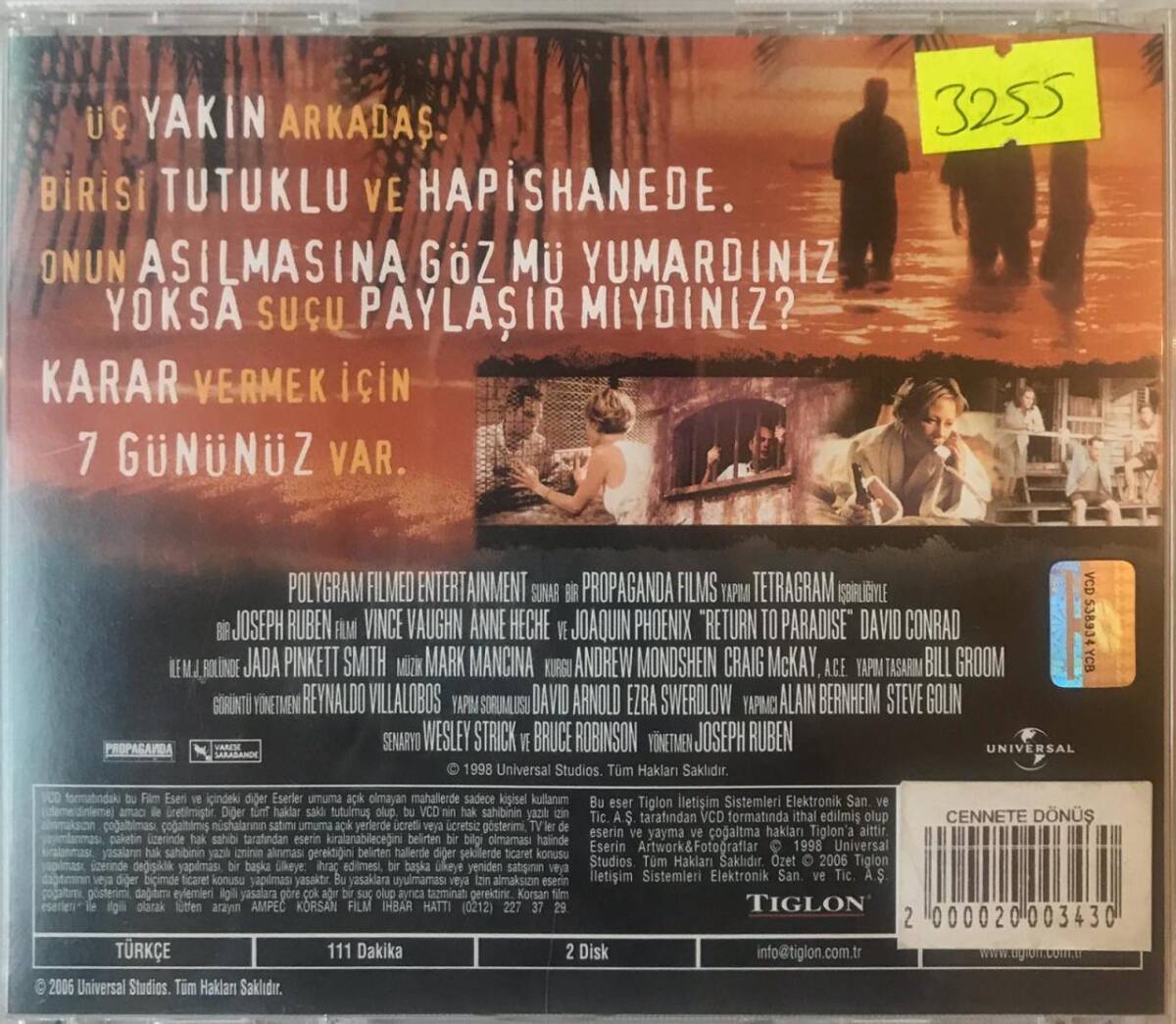 Cennete Dönüş VCD Film VCD4620 - 2