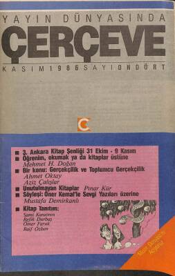 Çerçeve Dergisi Sayı 14 Kasım 1986 NDR75717 - 1