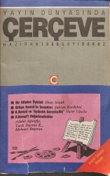 Çerçeve Dergisi Sayı 9 Haziran 1986 NDR75739 - Gökçekoleksiyon