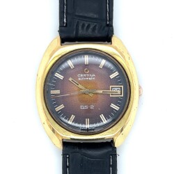 Certina Automatic DS-2 Altın Kaplama Erkek Kol Saati – 38 mm Çok Temiz (#5.74) SAA202 - 5