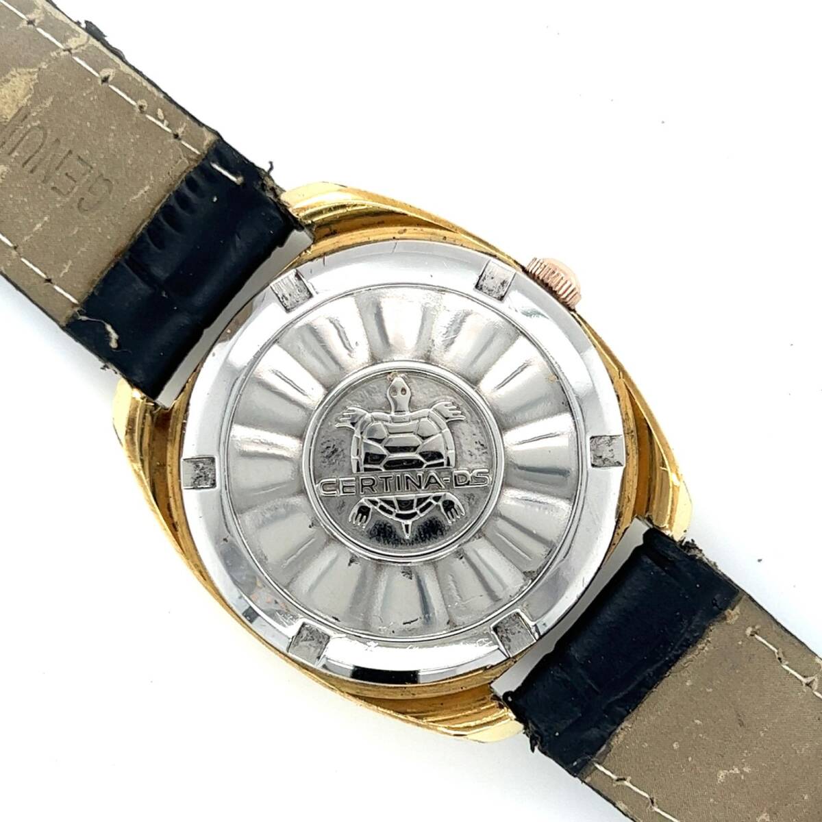 Certina Automatic DS-2 Altın Kaplama Erkek Kol Saati – 38 mm Çok Temiz (#5.74) SAA202 - 4