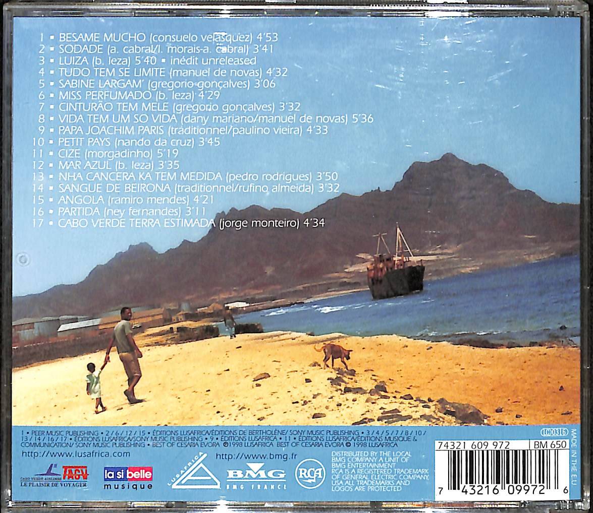 Cesaria Evora - Best Of Cesaria Evora CD (İkinci El) CD4196 - 2