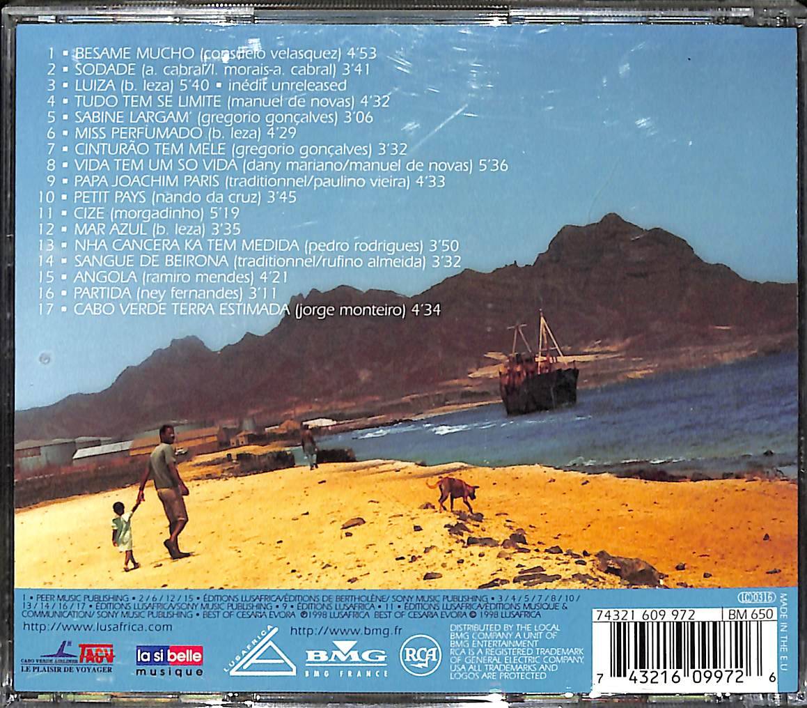 Cesaria Evora - Best Of Cesaria Evora CD (İkinci El) CD4991 - 2