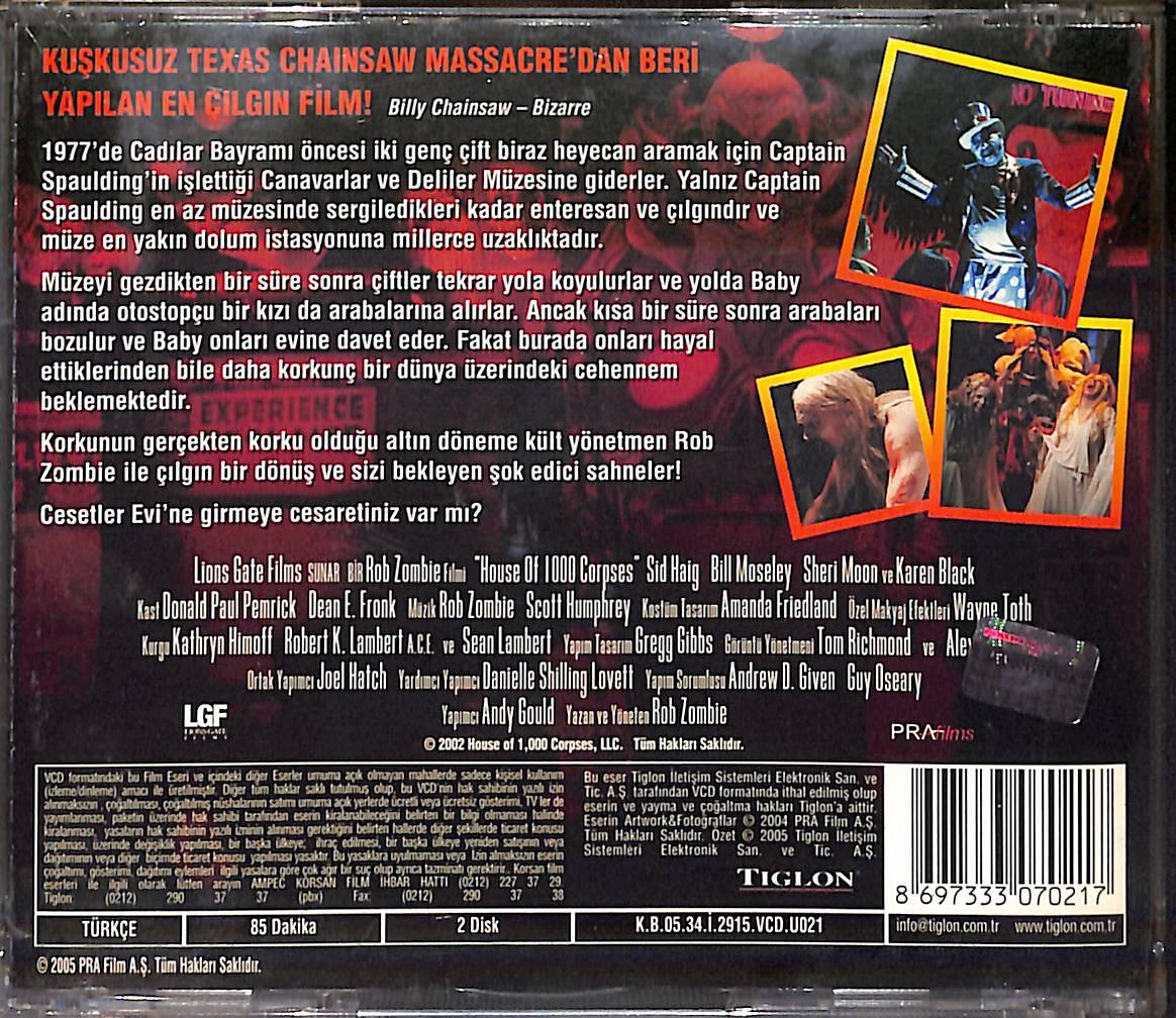 Cesetler Evi VCD Film (İkinci El - 10/7.5) VCD26543 - 2