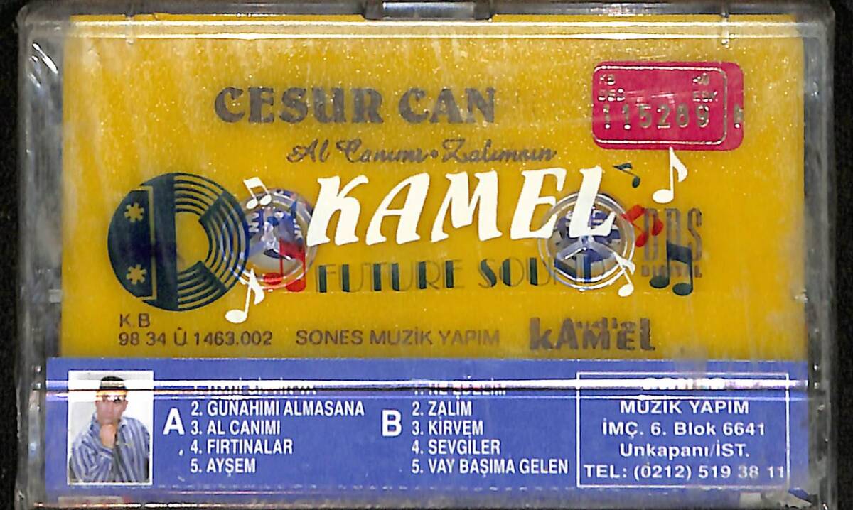 Cesur Can - Al Canımı Kaset (Sıfır Kaset) KST29197 - 2