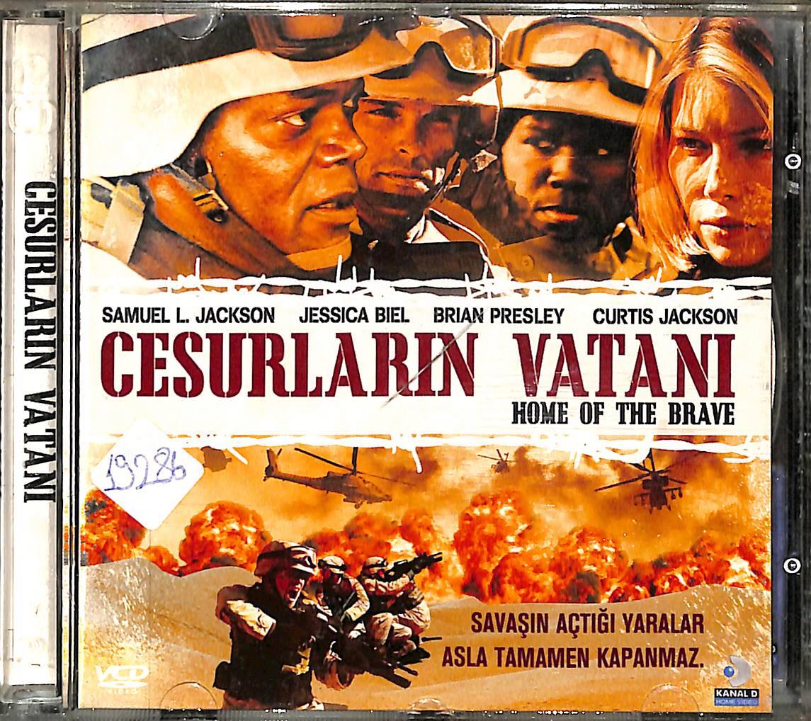 Cesurların Vatanı - Home of the Brave (2006) Orjinal VCD Film ' Samuel L.Jackson - Curtis Jackson ' VCD28321 - 1