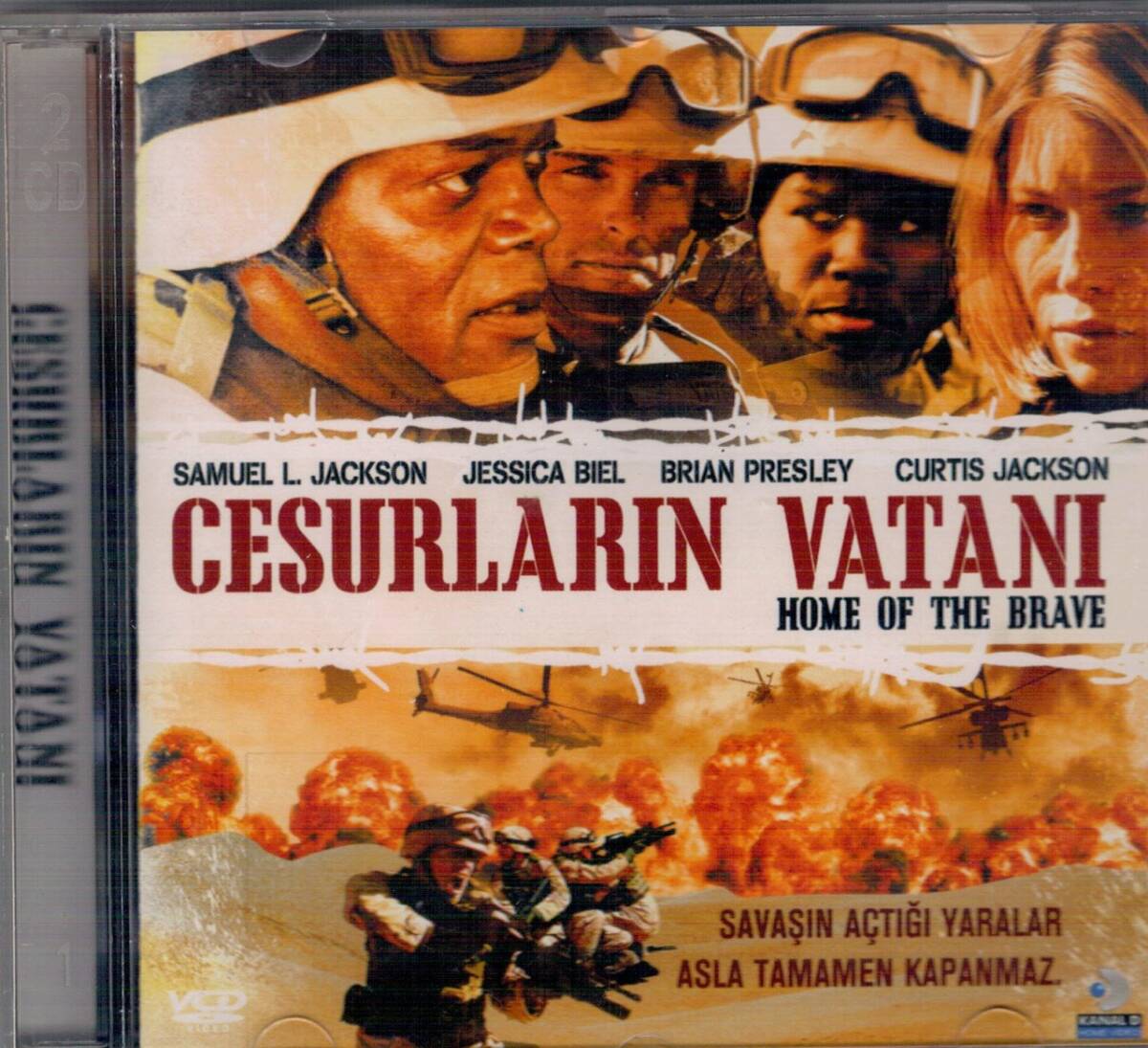 Cesurların Vatanı-Home Of The Brave VCD Film VCD1882 - 1