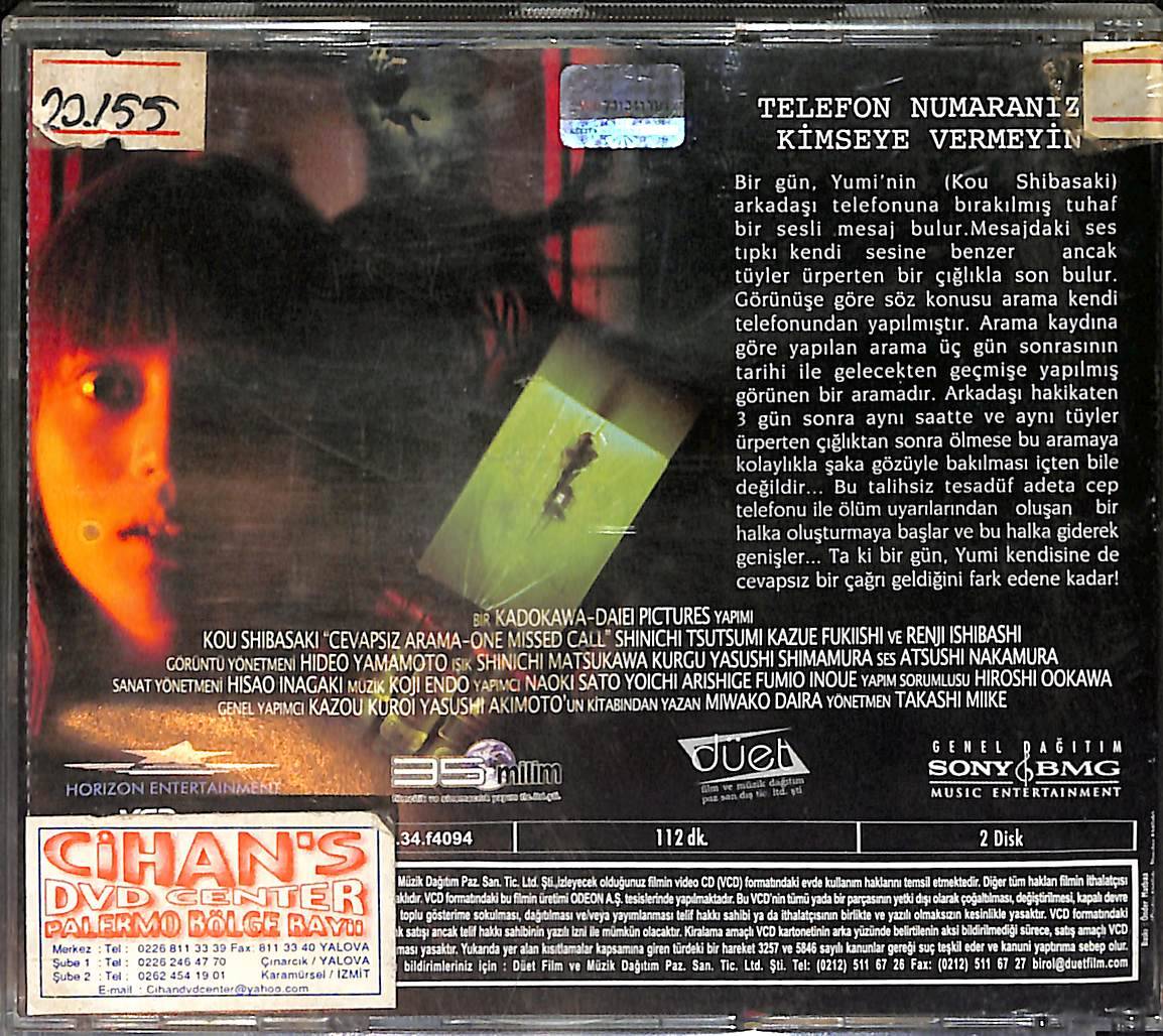 Cevapsız Arama VCD Film (10/7) VCD26105 - 2