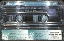 Cevdet Babacan - Yönüm Hakka Döndüm Kaset (Sıfır Kaset) KST29014 - 2