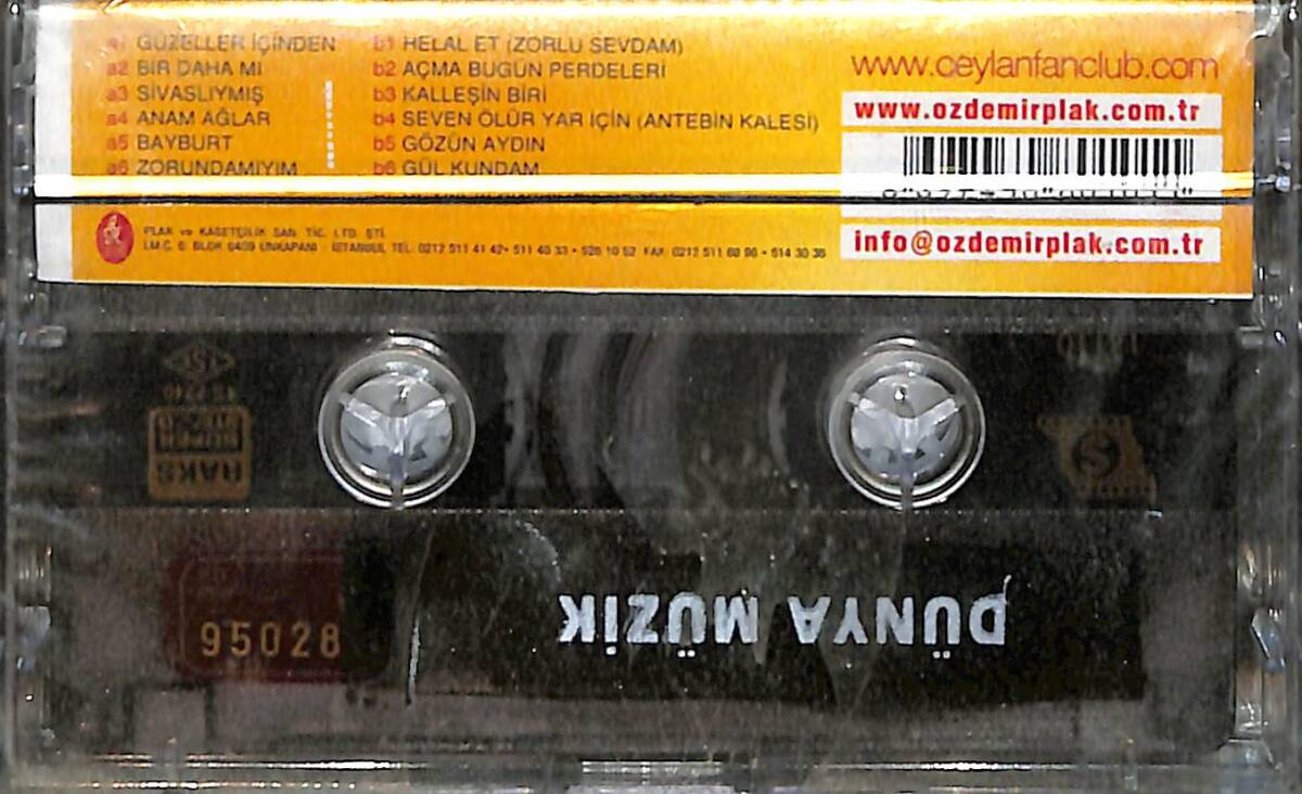 Ceylan - Bir Daha Mı ? Kaset (Sıfır) KST28686 - 2