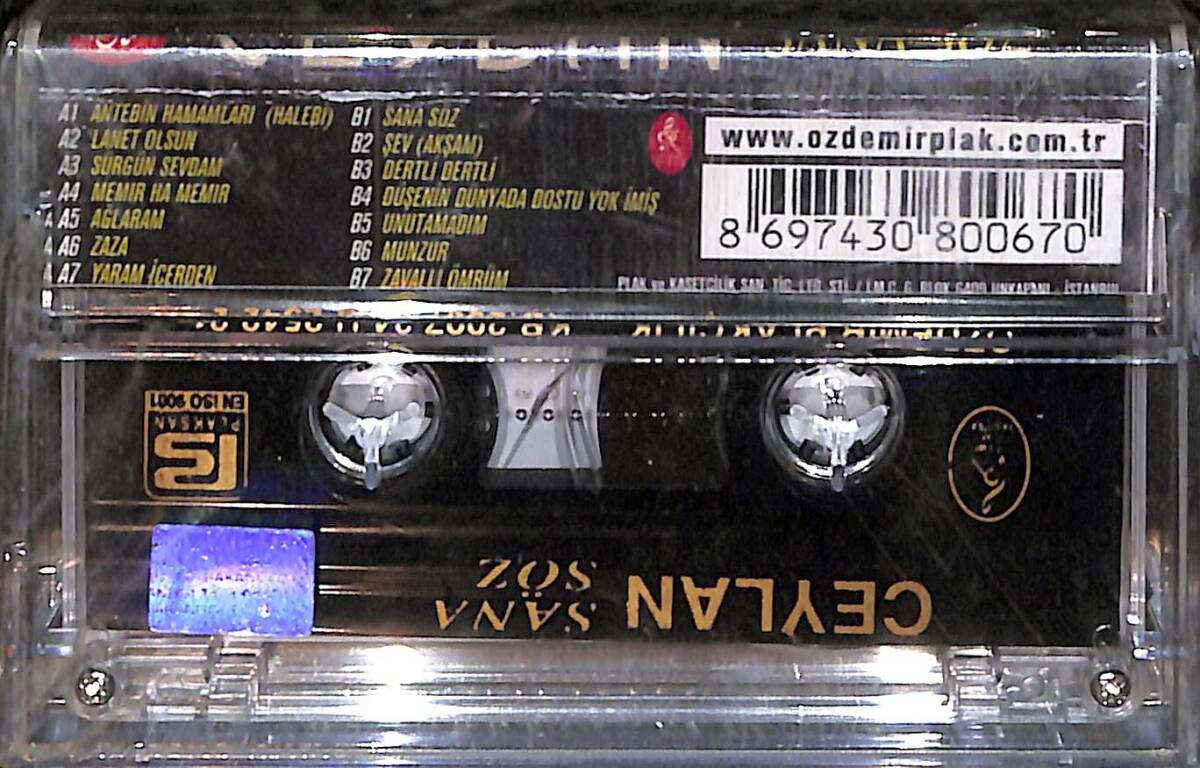 Ceylan Sana Söz Kaset (Sıfır) KST28675 - 2