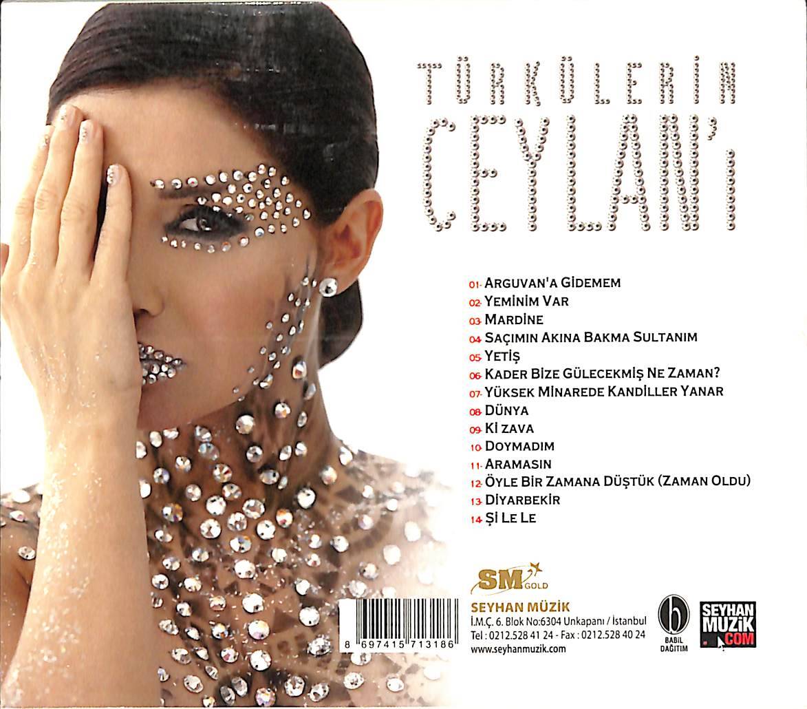Ceylan - Türkülerin Ceylanı CD (İkinci El) CD4869 - 2