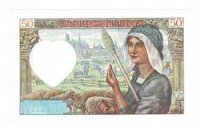 Fransa 50 Francs 1942 - ÇİL YKP8540 - 2