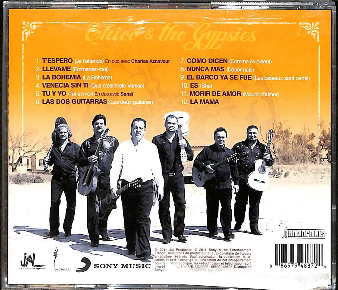 Charles Aznavour - Chico et Les Gypsies CD (İkinci El) CD4457 - 2