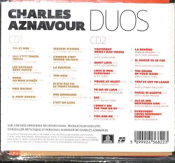 Charles Aznavour - Duos CD (İkinci El) CD5758 - 2