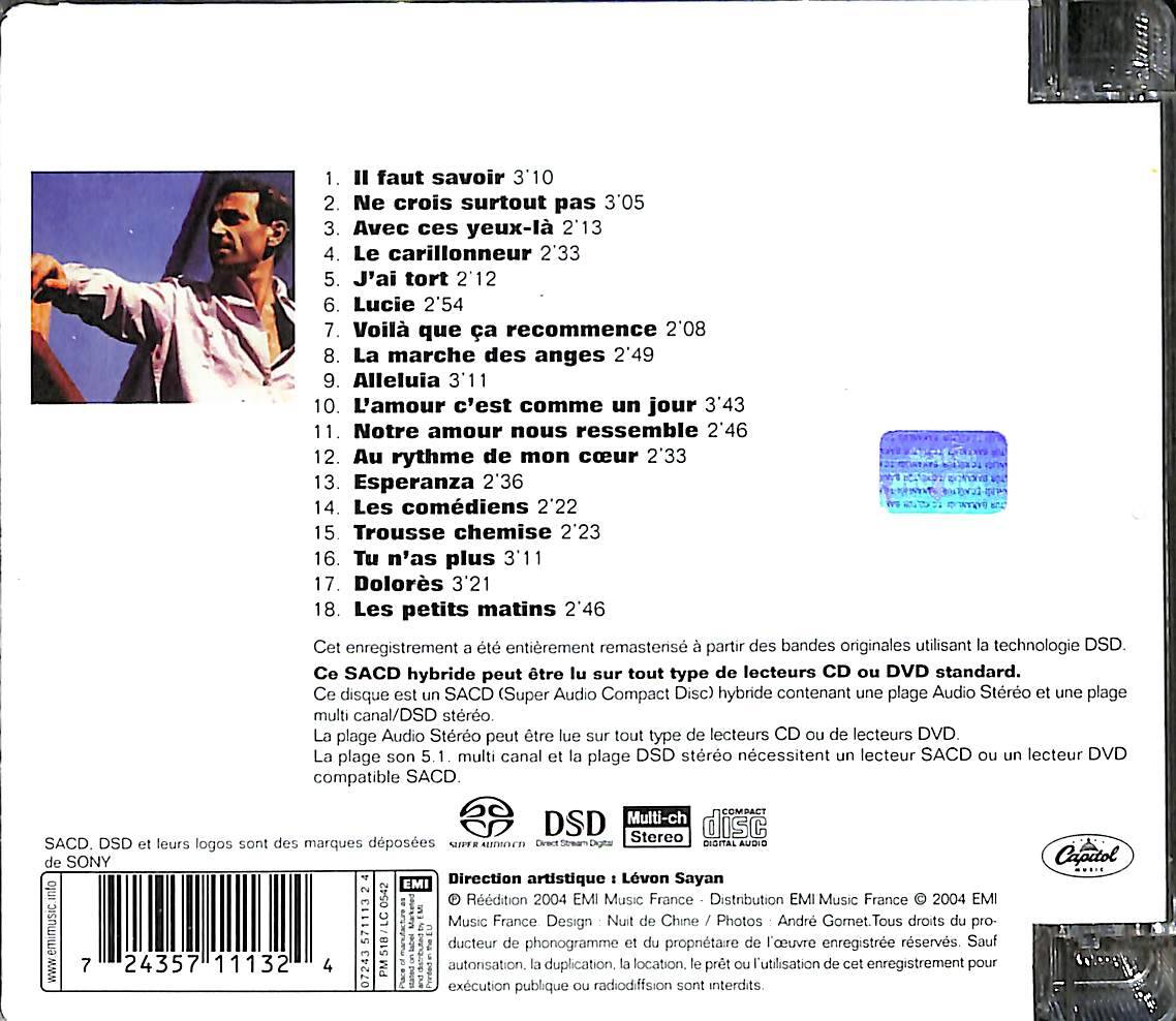 Charles Aznavour - Il Faut Savoir CD (İkinci El) CD4456 - 2