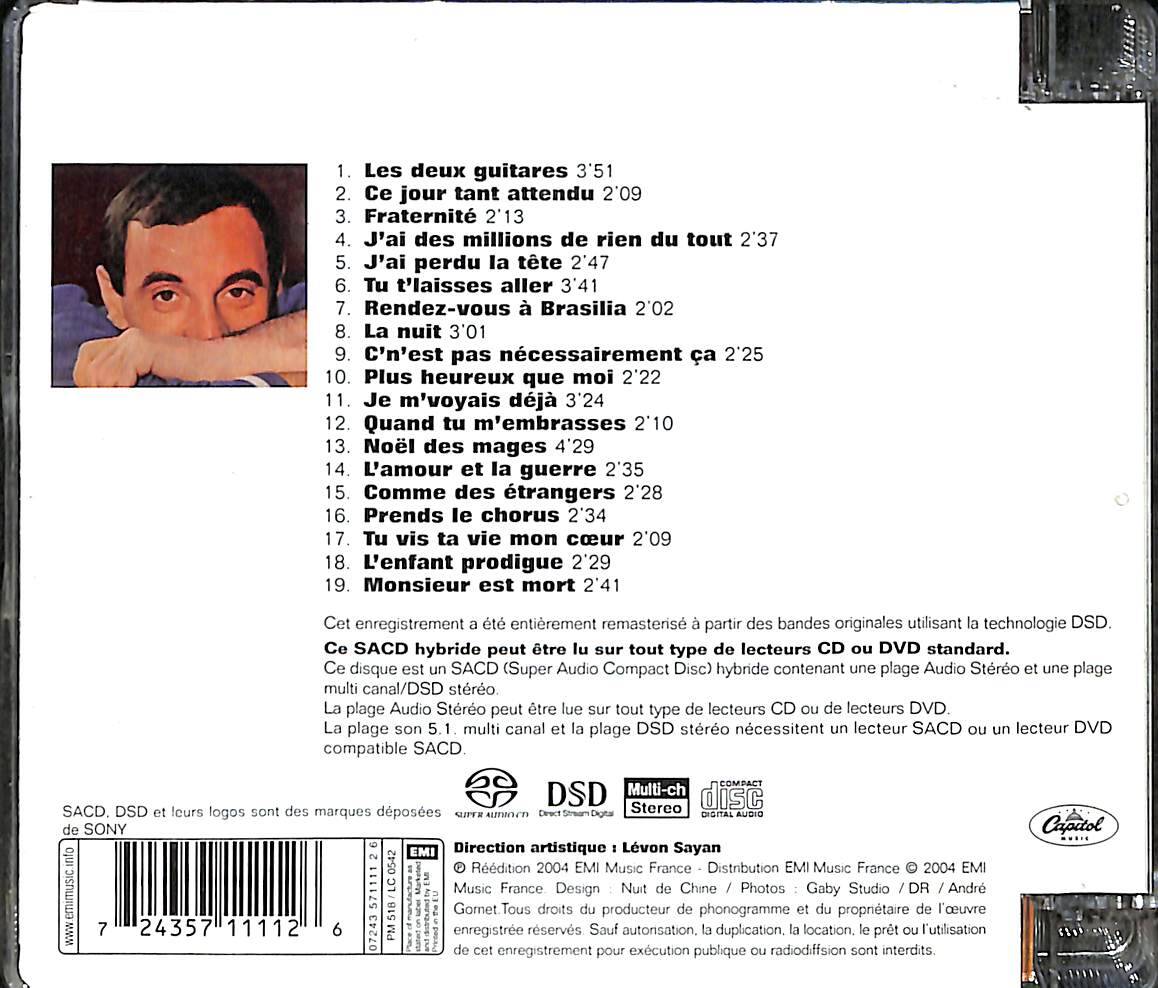 Charles Aznavour - Je M'voyais Deja CD (İkinci El) CD4447 - 2