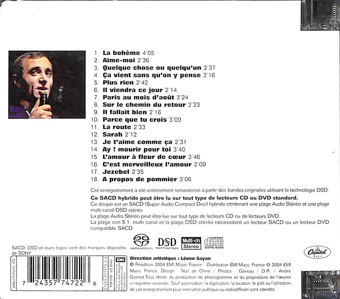 Charles Aznavour - La Bohème CD (İkinci El) CD4441 - 2