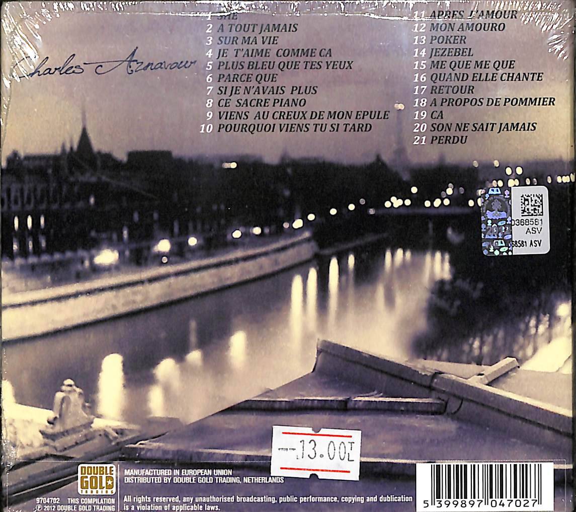 Charles Aznavour - The Very Best Of CD (Sıfır) CD5619 - 2
