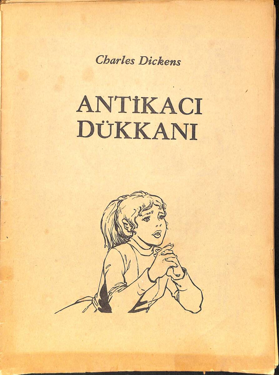 Charles Dickens - Antikacı Dükkanı Çizgi Roman NDR98230 - 1