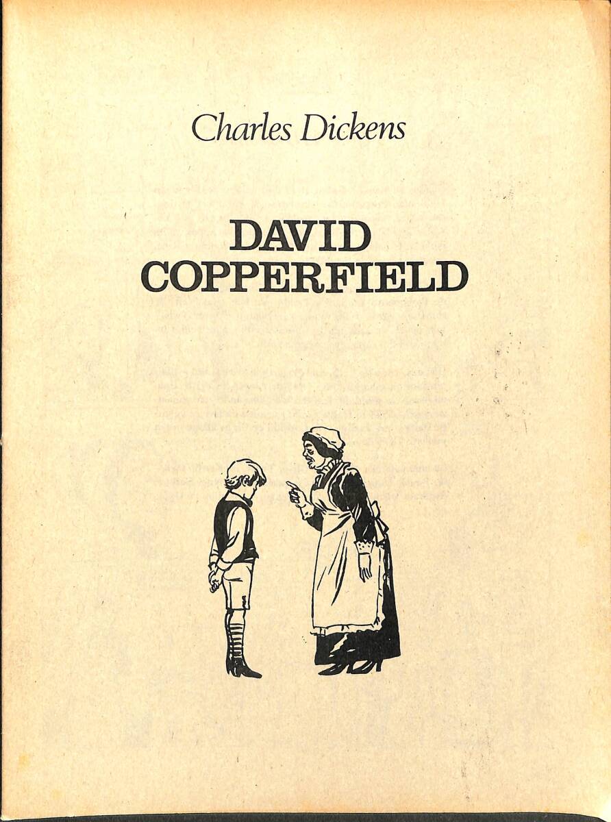 Charles Dickens - David Copperfield Çizgi Roman NDR96530 - 1