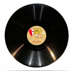 Charles Norman - James Point Playing On The Zither TAŞ PLAK (106.5) PLK22945 - 1