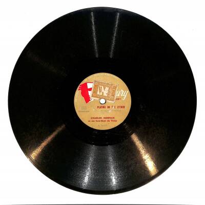 Charles Norman - James Point Playing On The Zither TAŞ PLAK (106.5) PLK22945 - 2