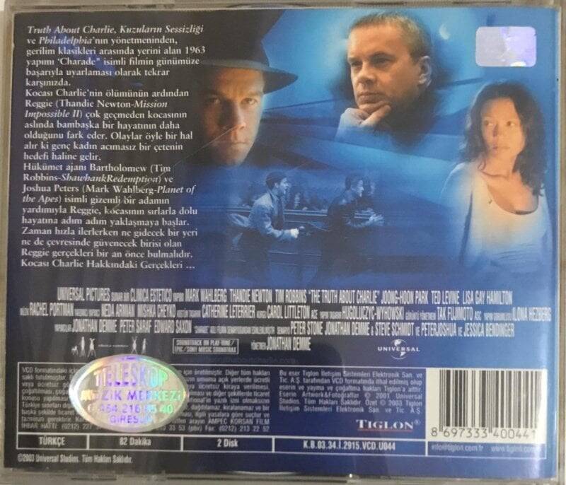 Charlie Hakkında Gerçekler VCD Film VCD5002 - 2