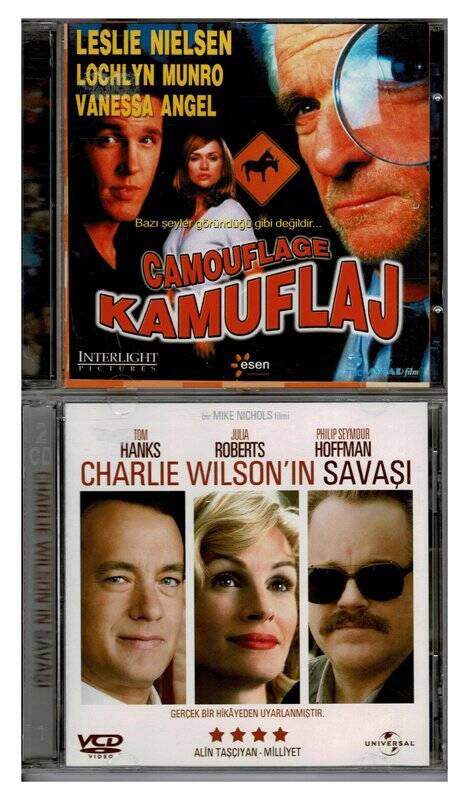 Charlie Wilson in Savaşı Kamuflaj - 2 Adet VCD Film VCD420 - 1