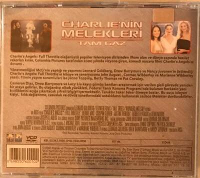 Charlie`nin Melekleri Tam Gaz VCD Film VCD11827 - 2