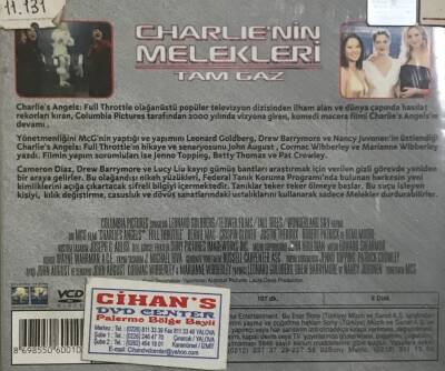 Charlie`nin Melekleri Tam Gaz VCD Film VCD16468 - 2