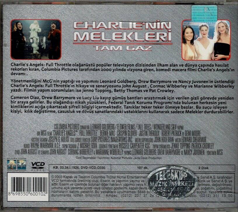 Charlie`s Angels VCD Film VCD9982 - 2