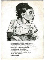 Che Guevara Kartpostal KRT8037 - Gökçekoleksiyon