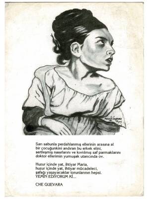 Che Guevara Kartpostal KRT8037 - 1