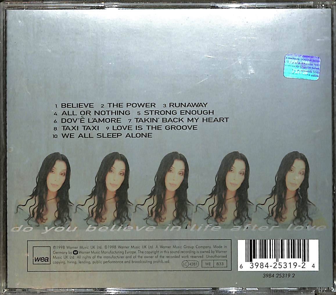 Cher - Believe CD (İkinci El) CD4483 - 2