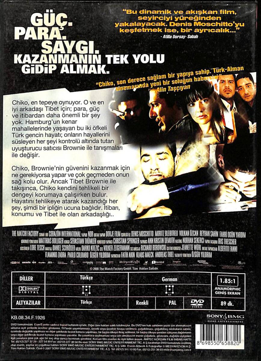 Chiko DVD Film (İkinci El) DVD2553 - 2