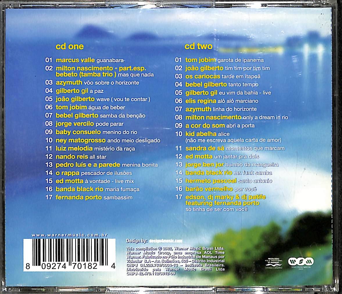 Chill: Brazil - 34 Sexy Soul Bossa Tracks CD (İkinci El) CD3881 - 2